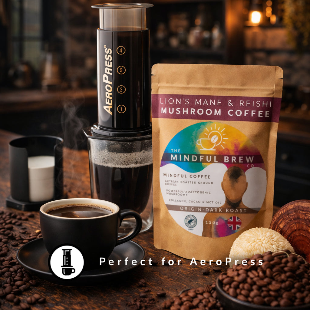 Mindful Mushroom Coffee - Origin - Dark Roast — image 4