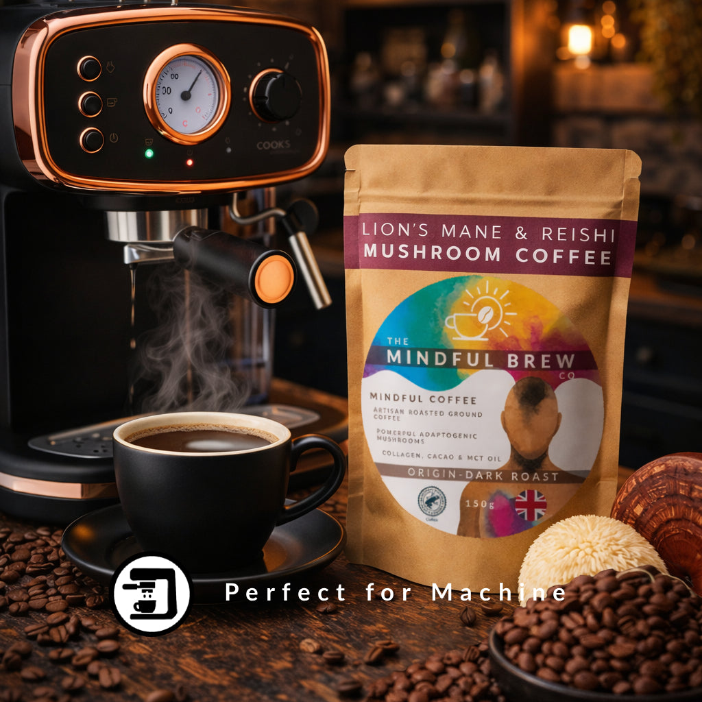 Mindful Mushroom Coffee - Origin - Dark Roast — image 5