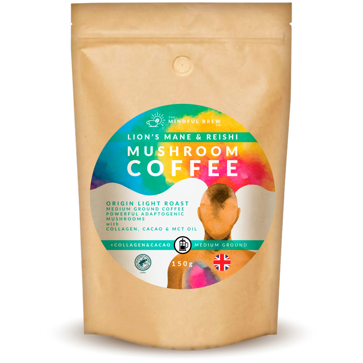 Mindful Mushroom Coffee - Origin - Light Roast 